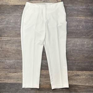 Gibson Latimer winter white straight leg business casual dress pants sz 12 B117